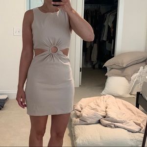 NWT Zara Mini Cutout Dress